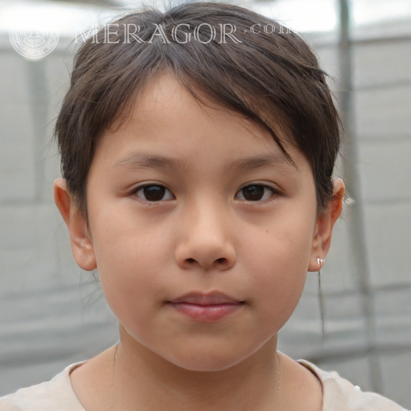 Cara de niña norcoreana Rostros de niñas pequeñas Caras, retratos Difunto