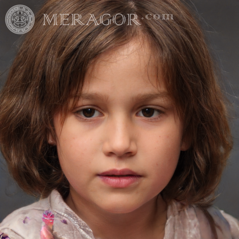 Zufälliges Gesicht des Tinder-Mädchens Gesichter von kleinen Mädchen Gesichter, Porträts Verstorben