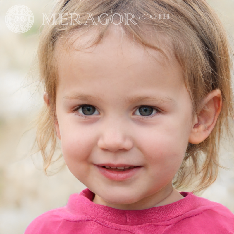Cara de niña eslava descargar foto Rostros de niñas pequeñas Caras, retratos Difunto