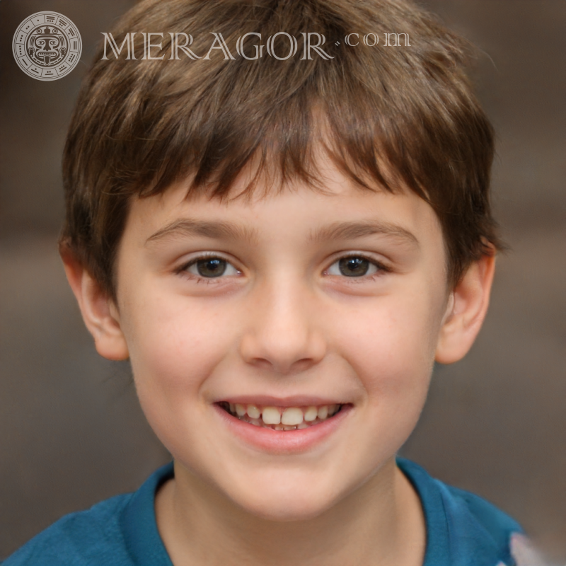 Photo un garçon souriant pour Bamble Visages de garçons Infantiles Jeunes garçons Visages, portraits