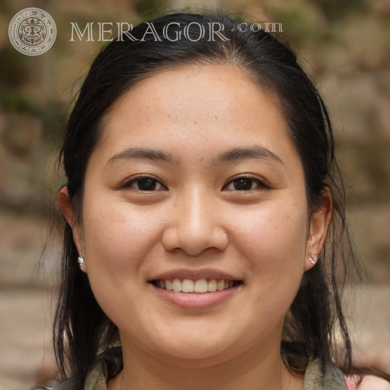 Download de rosto de menina da Mongólia Rostos de meninas adultas Pessoa, retratos Extinto