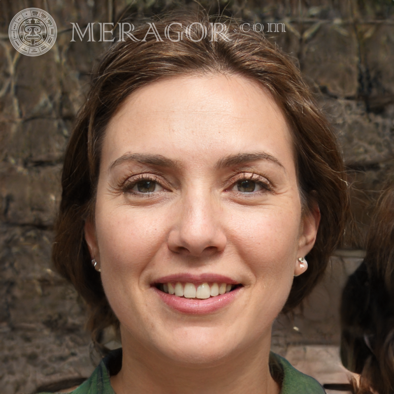 Descargar generador de perfil aleatorio de cara de niña Rostros de chicas Europeos Caras, retratos
