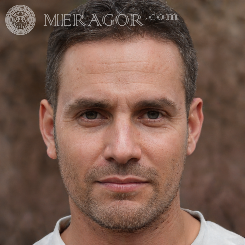 Generador de foto hombre Meragor.com Rostros de hombres Europeos Caras, retratos