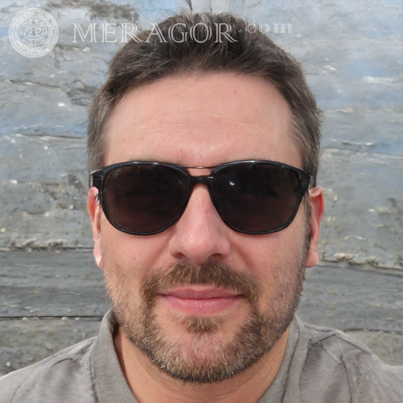 Rostro masculino con fotografía de gafas negras Rostros de hombres Europeos Caras, retratos