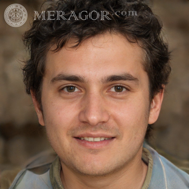 Generador de perfil aleatorio de rostro masculino | 0 Rostros de hombres Europeos Caras, retratos