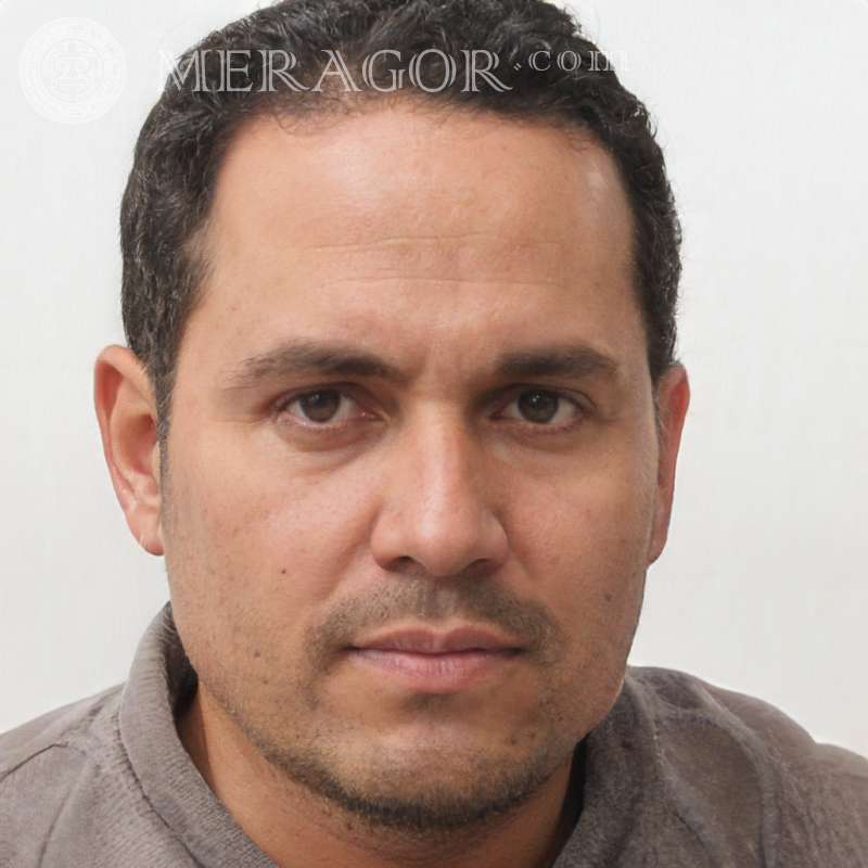Latino männliches Gesicht Gesichter von Männern Europäer Gesichter, Porträts