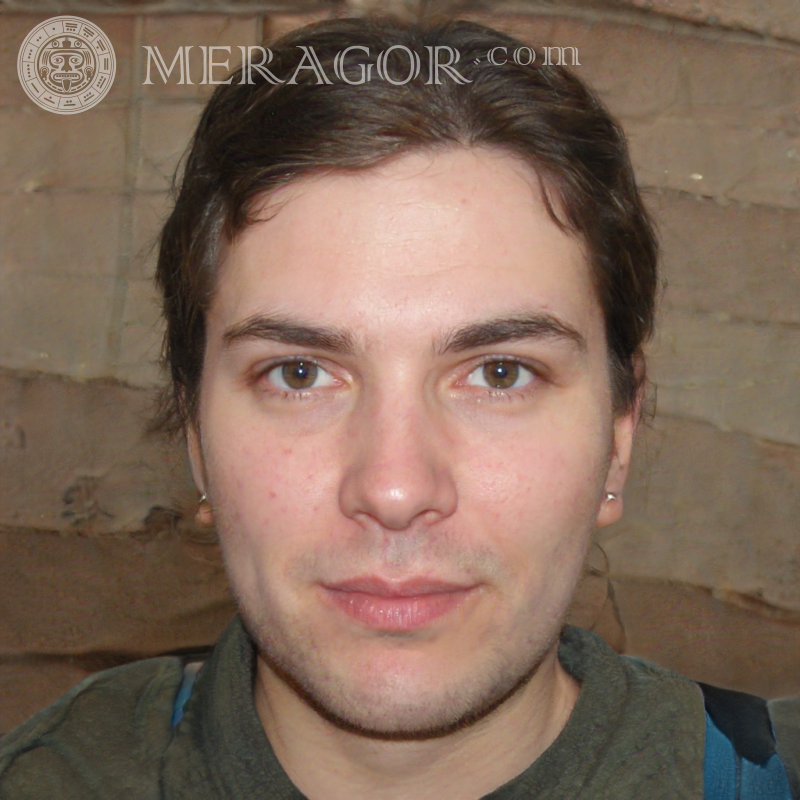 Laden Sie das Foto eines 27-jährigen Mannes im Profil herunter Gesichter von Männern Europäer Russen Gesichter, Porträts