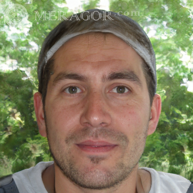 Photo of a man 32 years old Faces of men Europeans Russians Faces, portraits