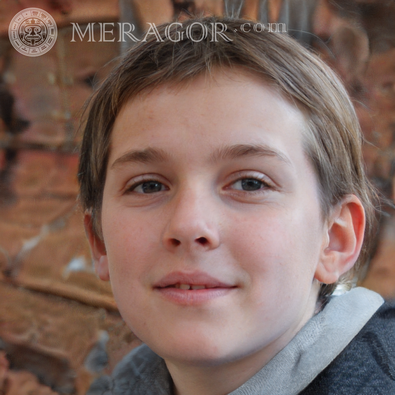 Cara de chico lindo para cubrir | 0 Rostros de niños Europeos Rusos Ucranianos