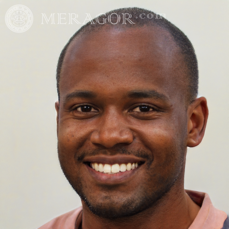 Fotogesicht eines Afroamerikaners Schwarze Gesichter, Porträts Gesichter von Männern