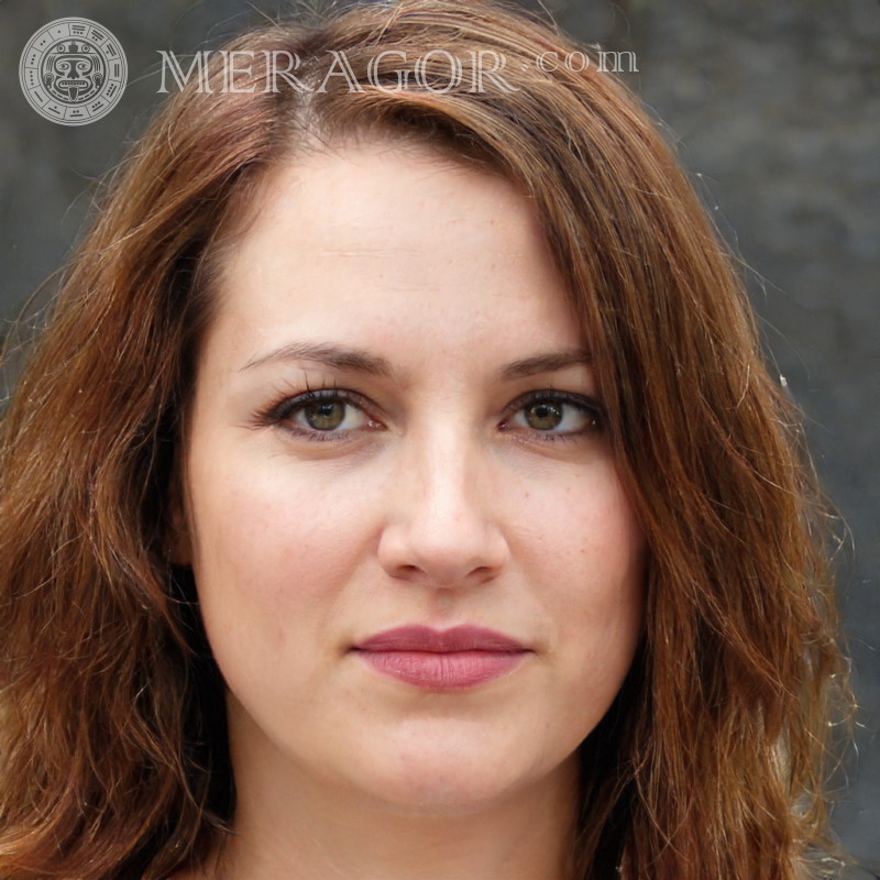 Das Gesicht einer 34-jährigen Russin Gesichter von Frauen Europäer Russen Schön