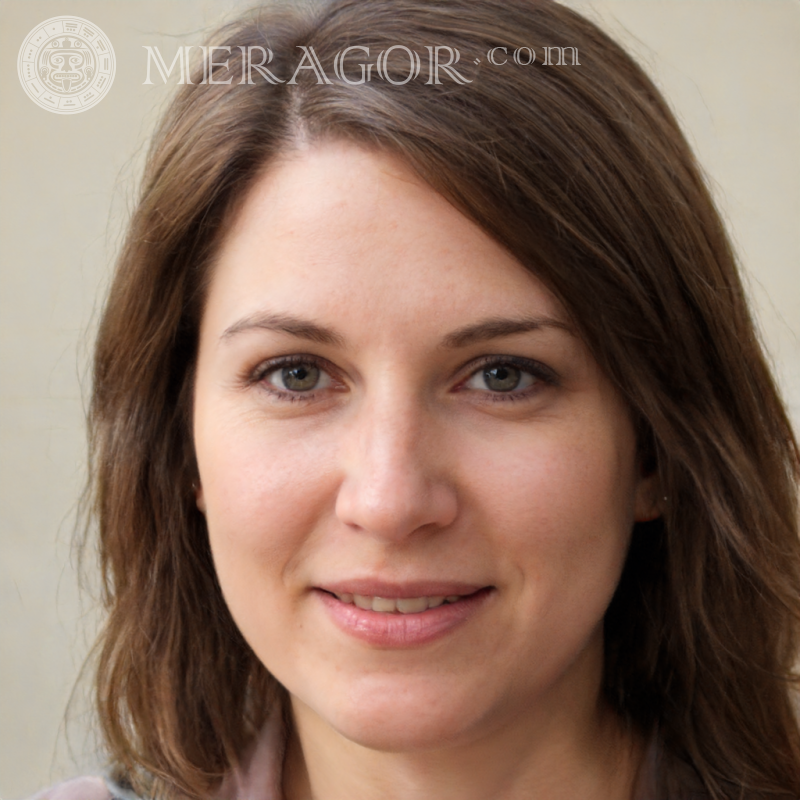 Женское лицо для регистрации 33 года Лица женщин Европейцы Русские Лица, портреты