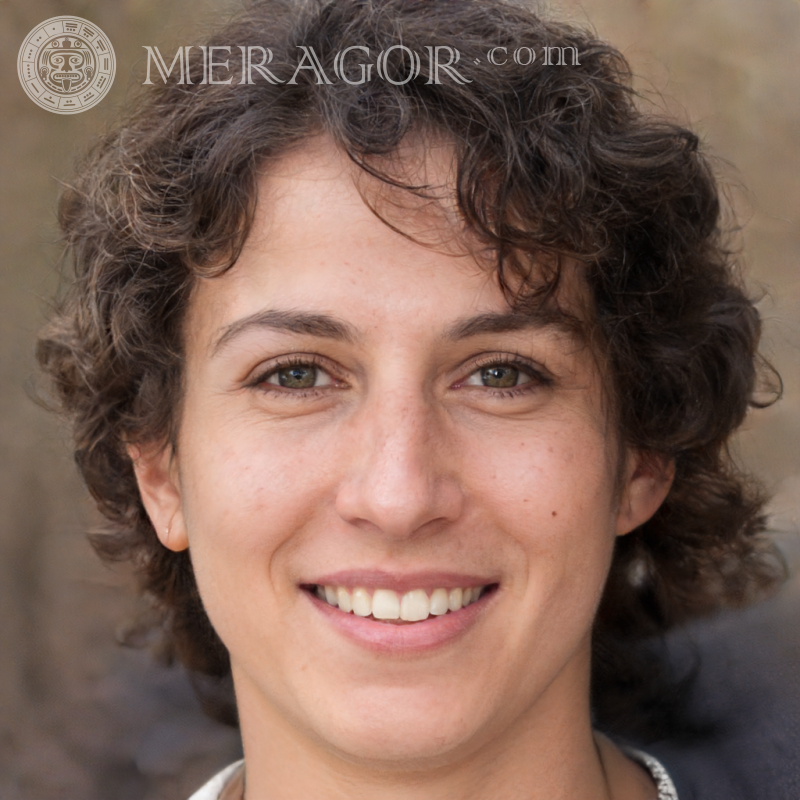 Weibliches Gesicht zur Registrierung 165 x 165 Pixel Gesichter von Frauen Europäer Italiener Gesichter, Porträts