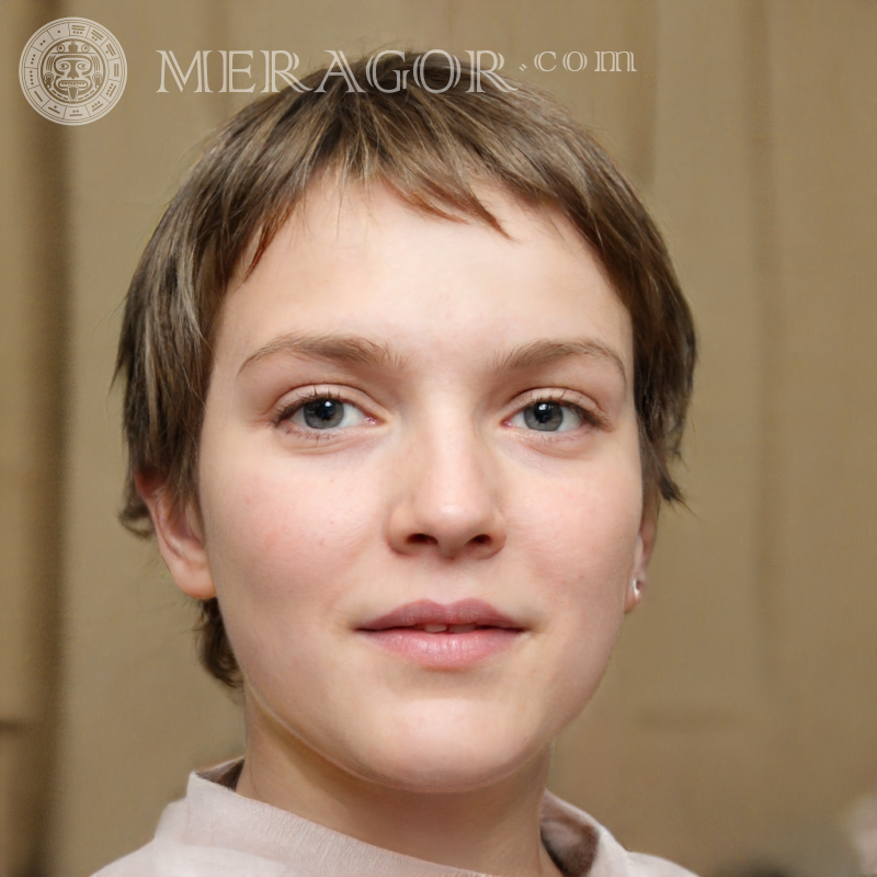 Фейковое лицо простого мальчика для Twitter Лица, портреты Европейцы Русские Украинцы