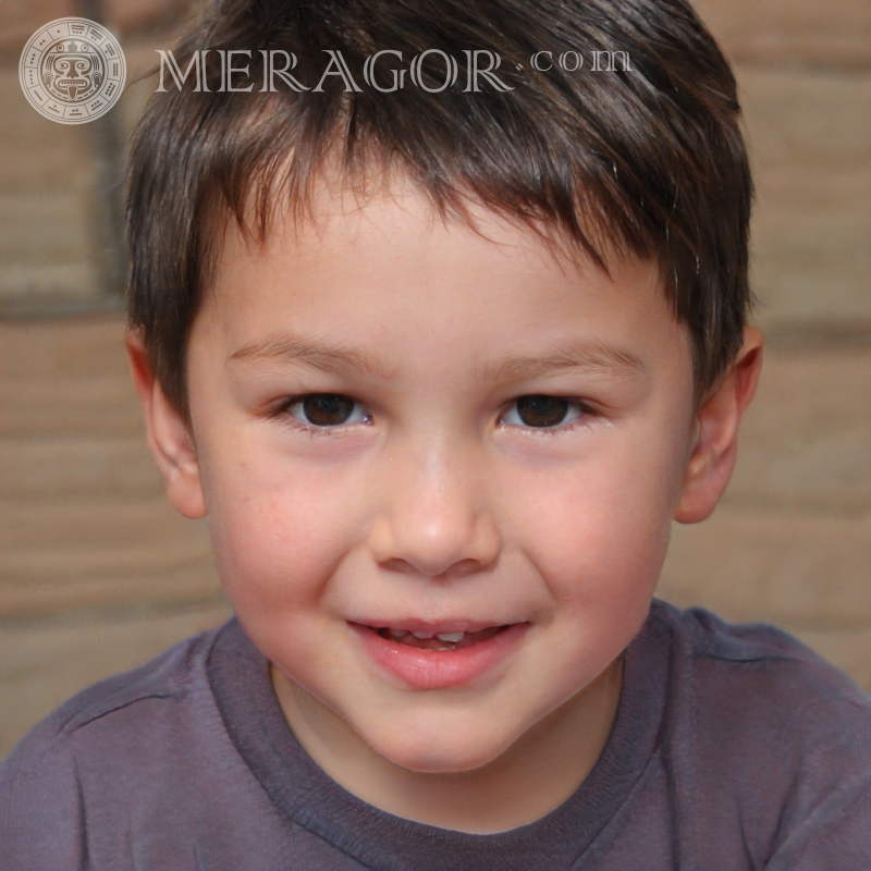 Фейковое лицо милого мальчика для Tinder Лица, портреты Европейцы Русские Украинцы