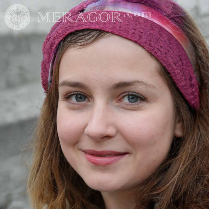 Photos of girls on the desktop Faces of women Europeans Russians Faces, portraits