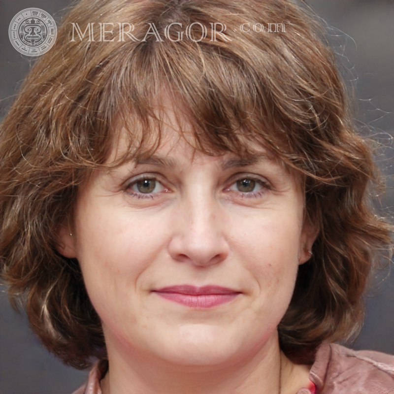 Weibliche Avatare 100 x 100 Pixel Gesichter von Frauen Europäer Russen Gesichter, Porträts
