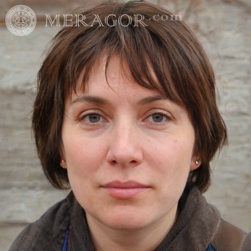 Fotos de mujeres en el sitio de avatar Meragor.com Rostros de mujeres Europeos Rusos Caras, retratos