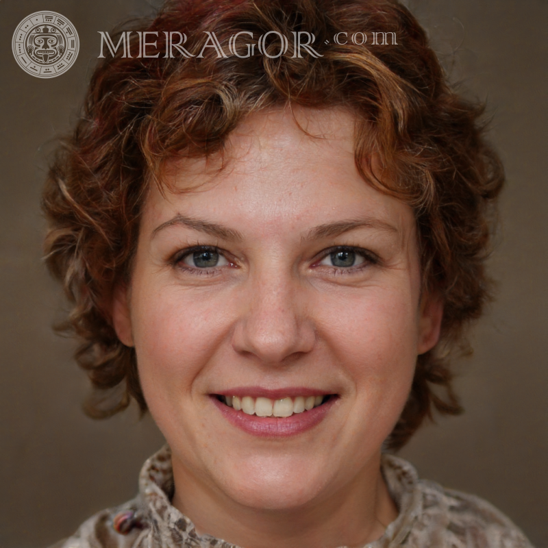 Foto de mulher na foto do perfil de 192 por 192 pixels Rostos de mulheres Europeus Russos Pessoa, retratos
