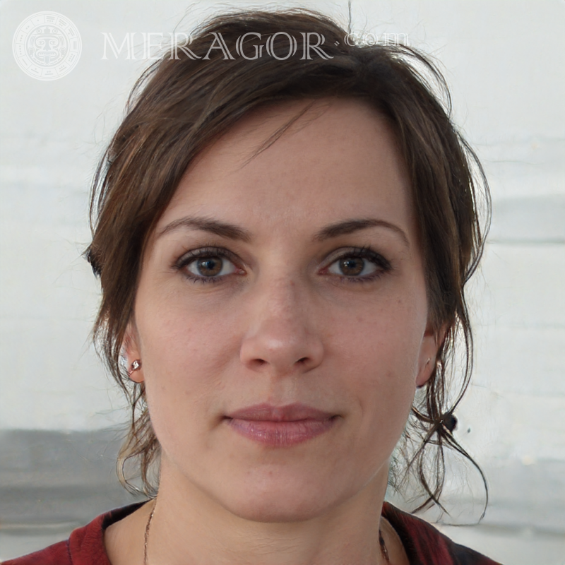 Frau schönes Bild Gesichter von Frauen Europäer Russen Gesichter, Porträts