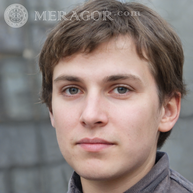 Скачать фотографию серьезного мальчика для WhatsApp Лица мальчиков Европейцы Русские Украинцы