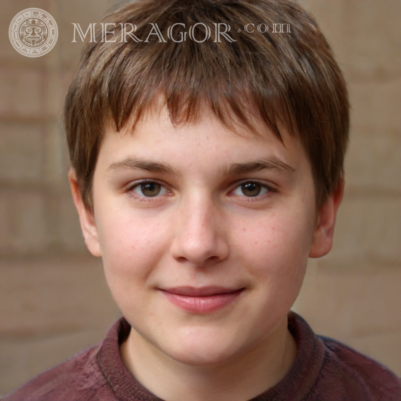 Download photo of joyful boy for WhatsApp Faces of boys Europeans Russians Ukrainians