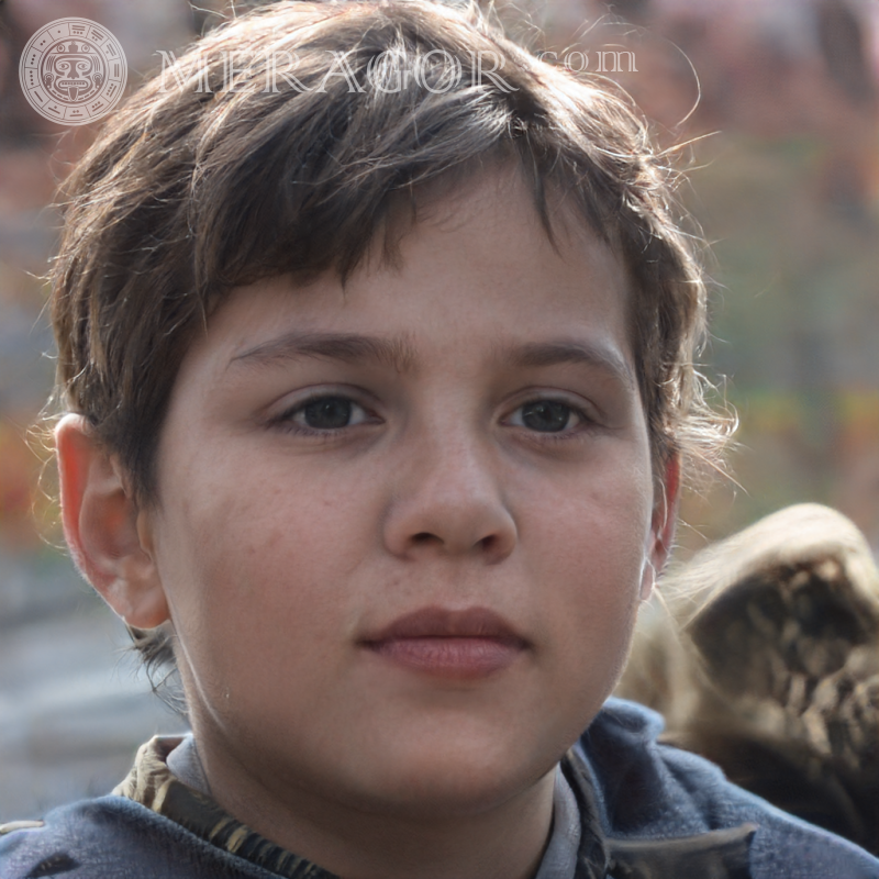 Laden Sie das Gesicht des kleinen Jungen für Instagram herunter Gesichter von Jungen Europäer Russen Ukrainer