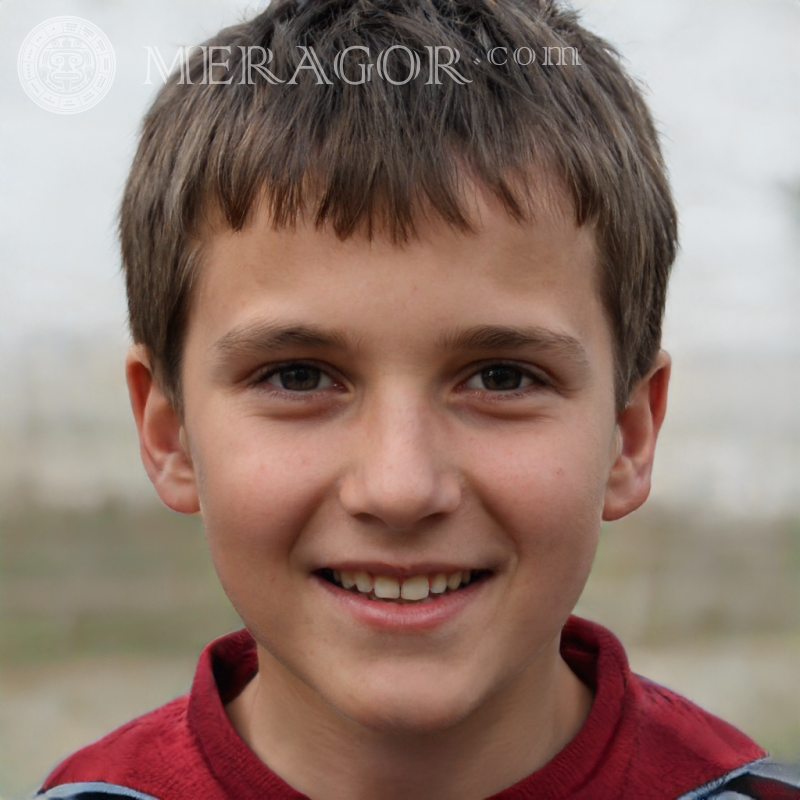 Download smiling boy face for cover Faces of boys Europeans Russians Ukrainians