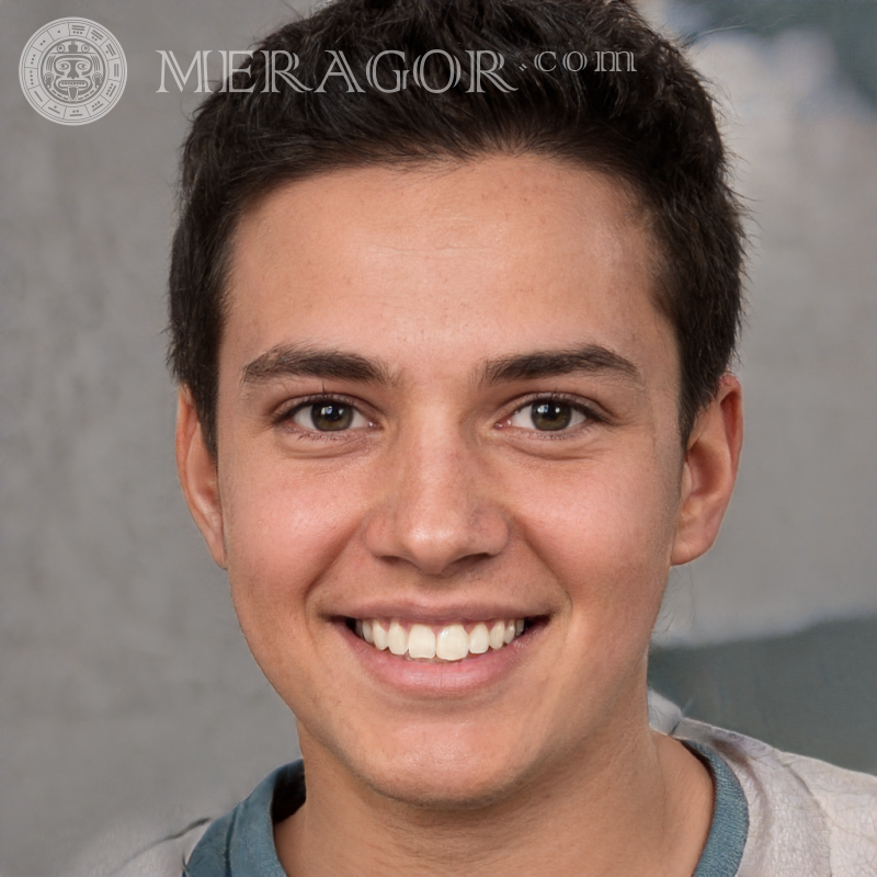 Download laughing boy face for profile Faces of boys Europeans Russians Ukrainians
