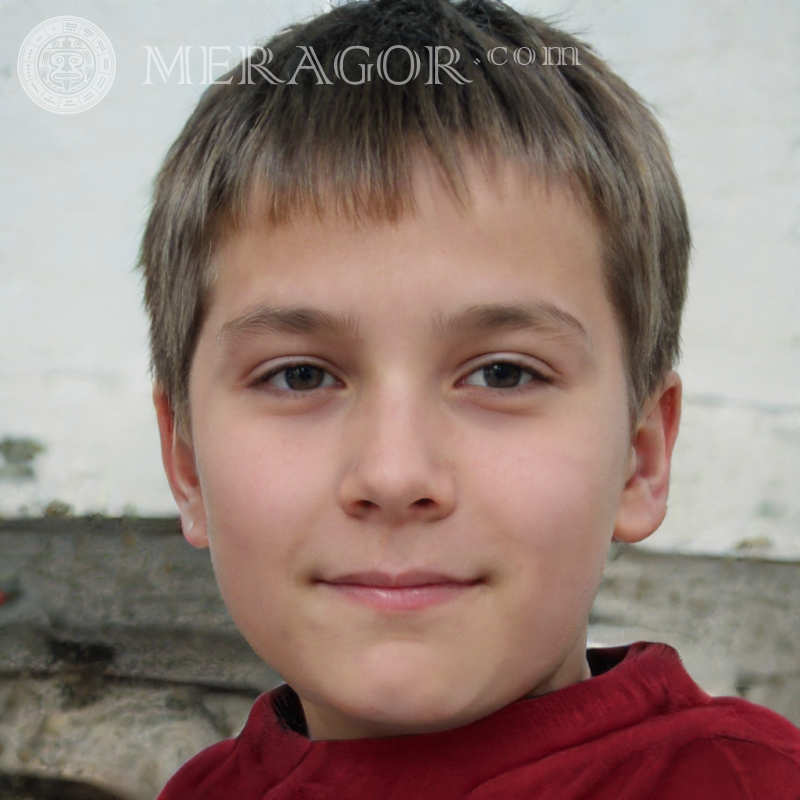 Laden Sie das Gesicht eines kleinen Jungen für die Seite herunter Gesichter von Jungen Europäer Russen Ukrainer
