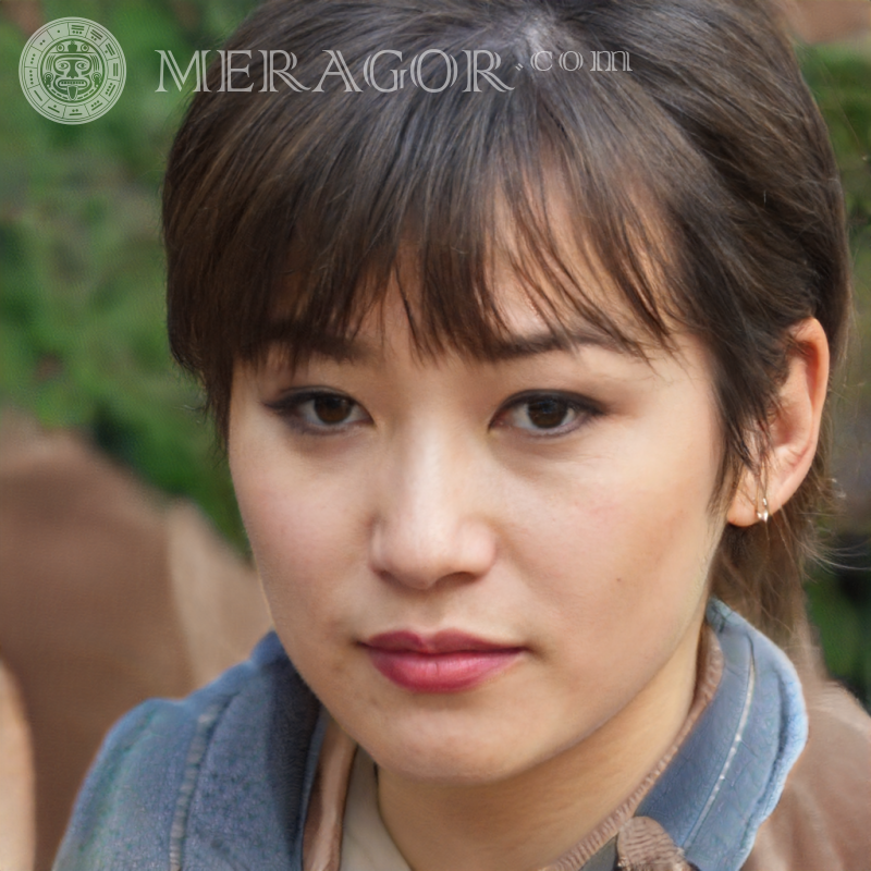 Japanisches Mädchengesicht Gesichter von Frauen Japanisch Gesichter, Porträts