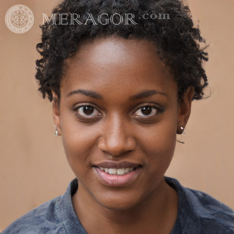 Baixar linda garota africana Rostos de mulheres Negros Pessoa, retratos