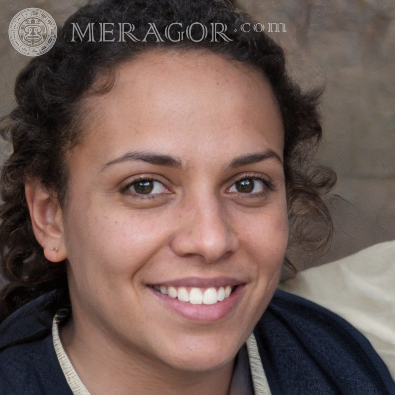 Penteado curto feminino rosto bronzeado Rostos de mulheres Brasileiros Pessoa, retratos
