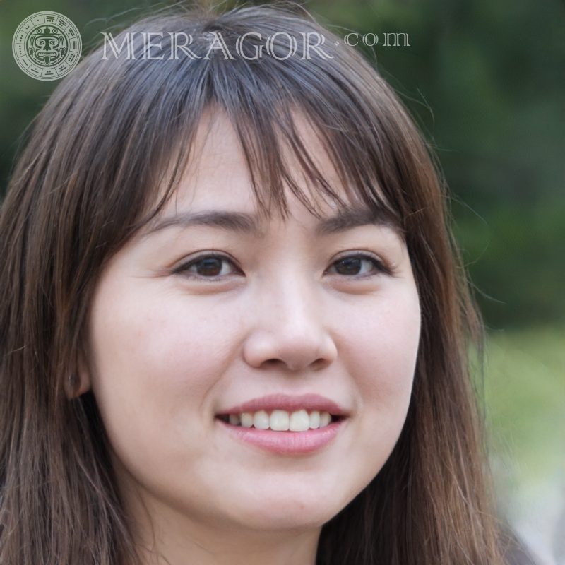 Foto de una mujer china de 34 años Rostros de mujeres Asiáticos Chino Caras, retratos