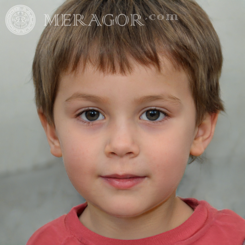 Завантажити фотографію милого хлопчика на сірому тлі для Instagram Особи хлопчиків Європейці Російські Українці