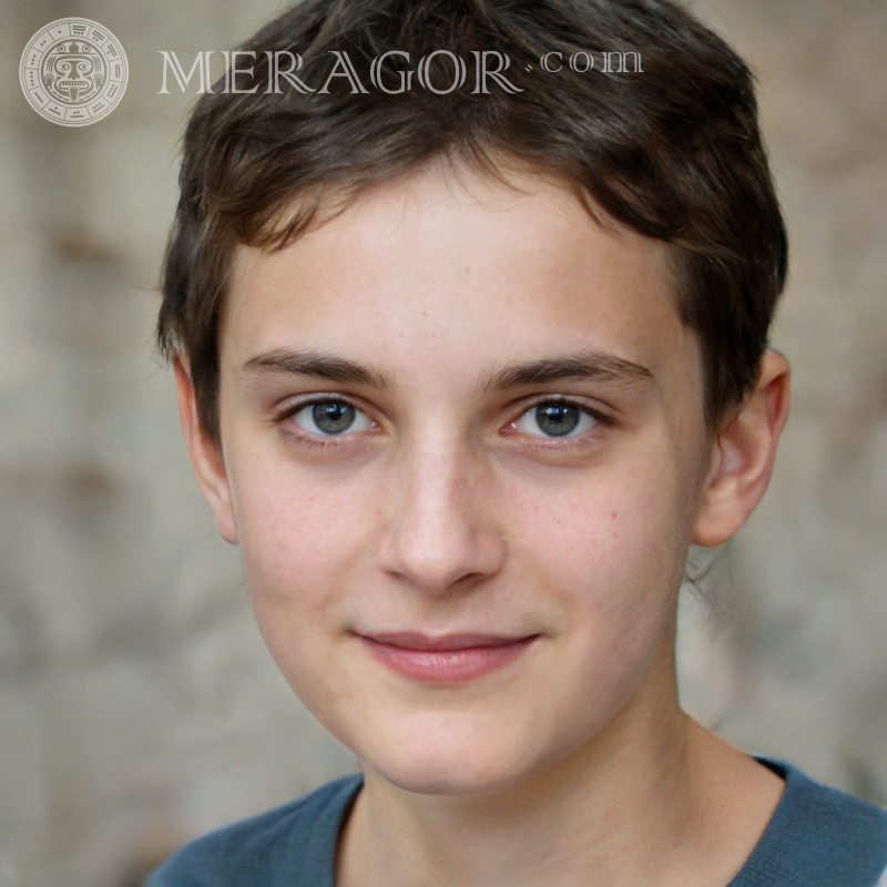 Скачать портрет симпатичного мальчика для TikTok Лица мальчиков Европейцы Русские Украинцы