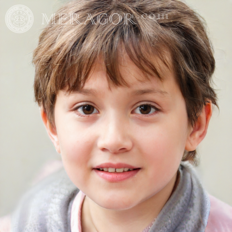 Download portrait of a cute boy for Facebook Faces of boys Europeans Russians Ukrainians