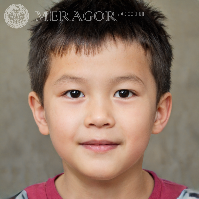 Baixe o retrato de um menino para o WhatsApp Rostos de meninos Аsiáticos Vietnamita Coreanos