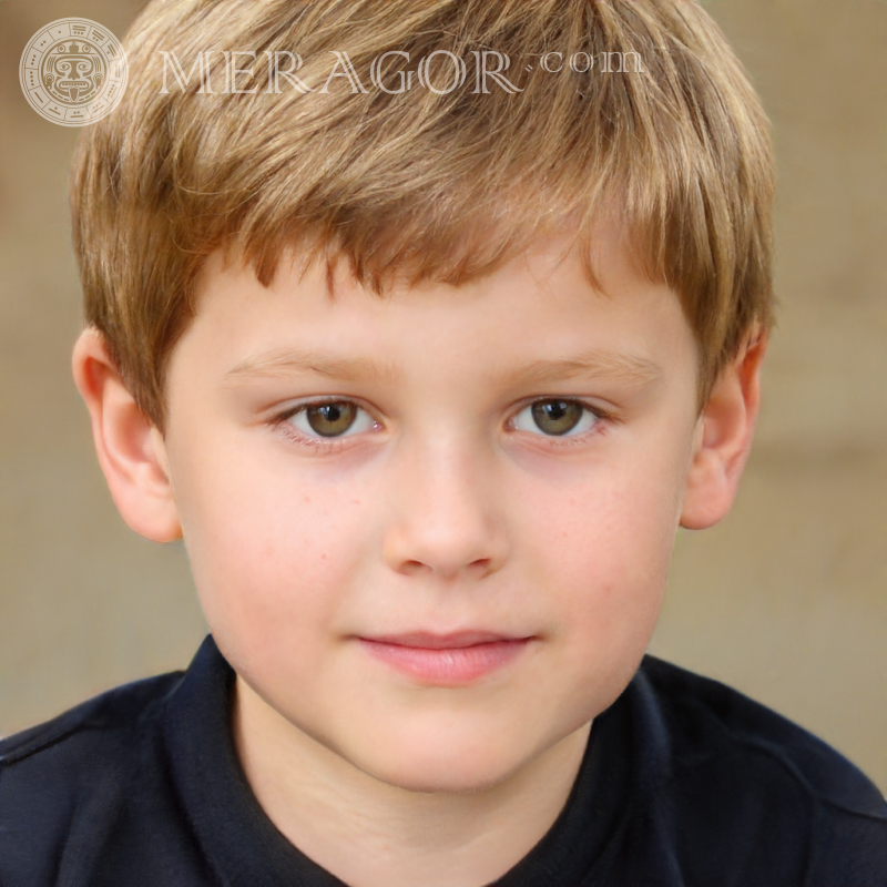 Baixe o retrato de um menino fofo com cabelo loiro claro para o WhatsApp Rostos de meninos Europeus Russos Ucranianos