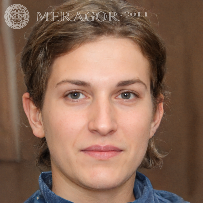 Laden Sie das gefälschte Porträt eines süßen Jungen für WhatsApp herunter | 0 Gesichter von Jungen Europäer Russen Ukrainer