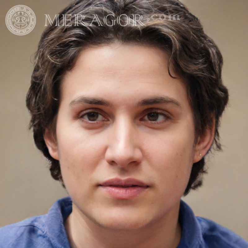 Kerl Gesicht zufälliger Persönlichkeitsgenerator Gesichter von Jungs Europäer Russen Gesichter, Porträts