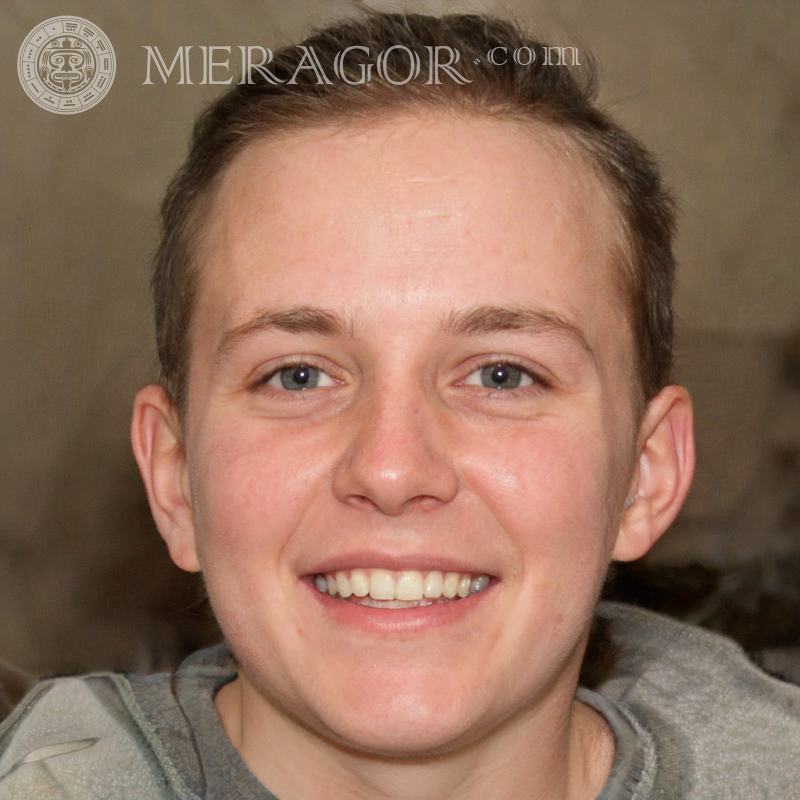 Fotografia de rosto de menino de 14 anos Rostos de rapazes Europeus Russos Pessoa, retratos