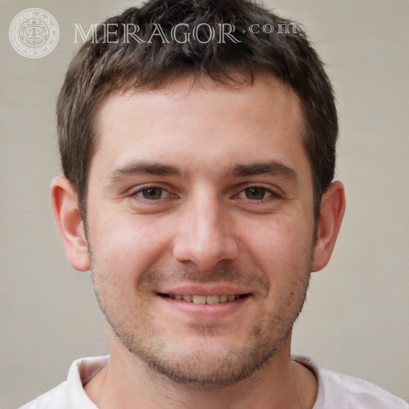 Photo of a guy 25 years old per page Faces of guys Europeans Russians Faces, portraits