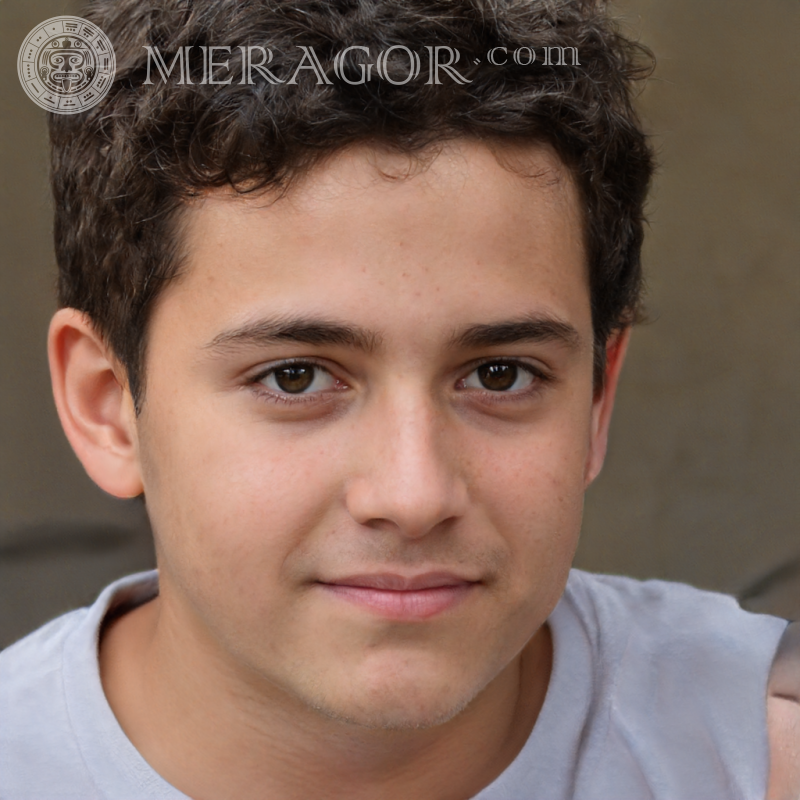 Télécharger le faux portrait de garçon pour la page Visages de garçons Arabes, musulmans Infantiles Jeunes garçons