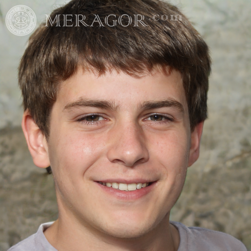 Cara de un chico de 16 años retrato Rostros de chicos Europeos Rusos Caras, retratos