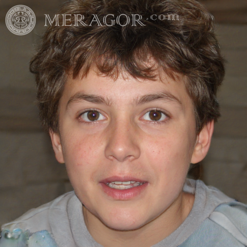 Download fake boy portrait for game Faces of boys Europeans Russians Ukrainians