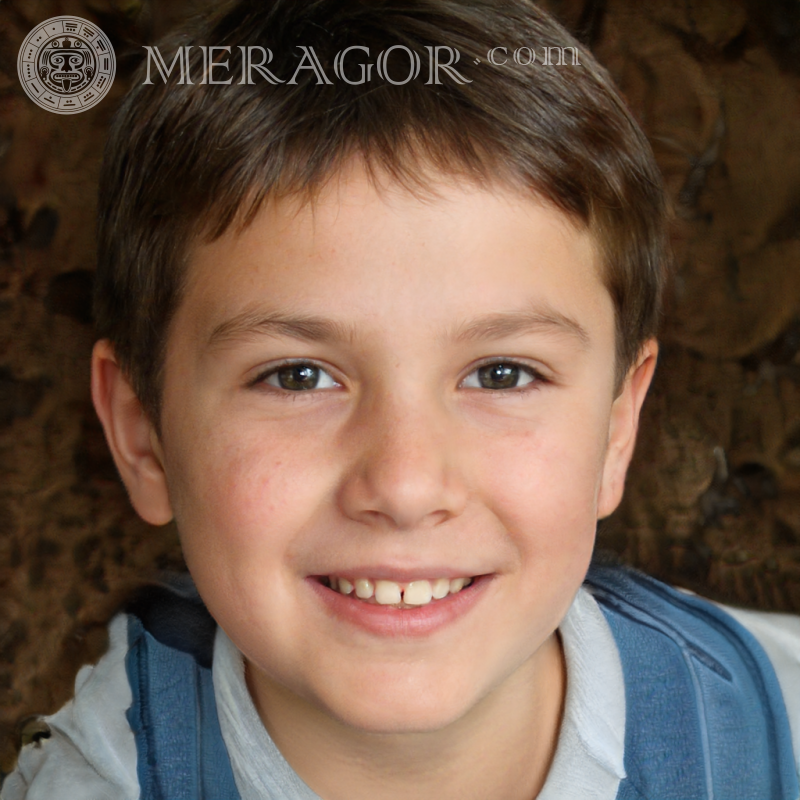 Download fake portrait of a smiling boy for Baddo Faces of boys Europeans Russians Ukrainians