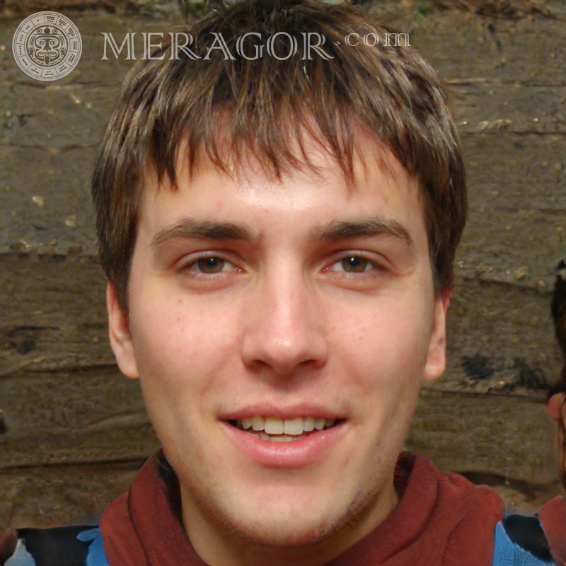 Kerlgesicht für Website Gesichter von Jungs Europäer Russen Gesichter, Porträts