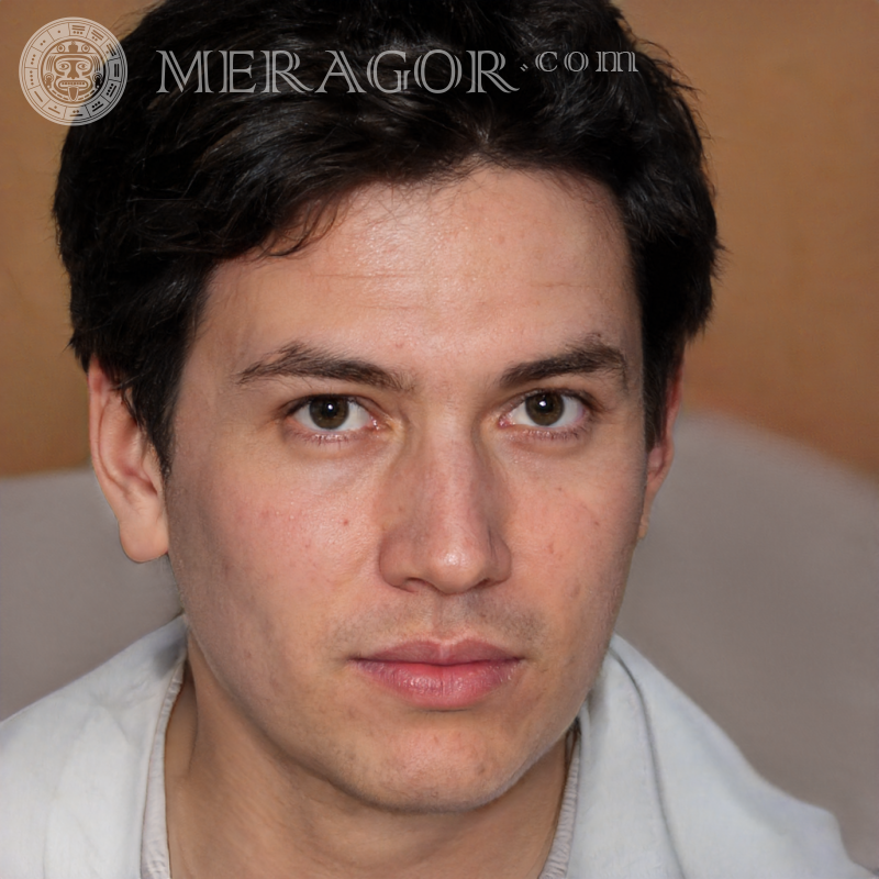 Rosto de cara na foto de download da página de registro Rostos de rapazes Europeus Russos Pessoa, retratos