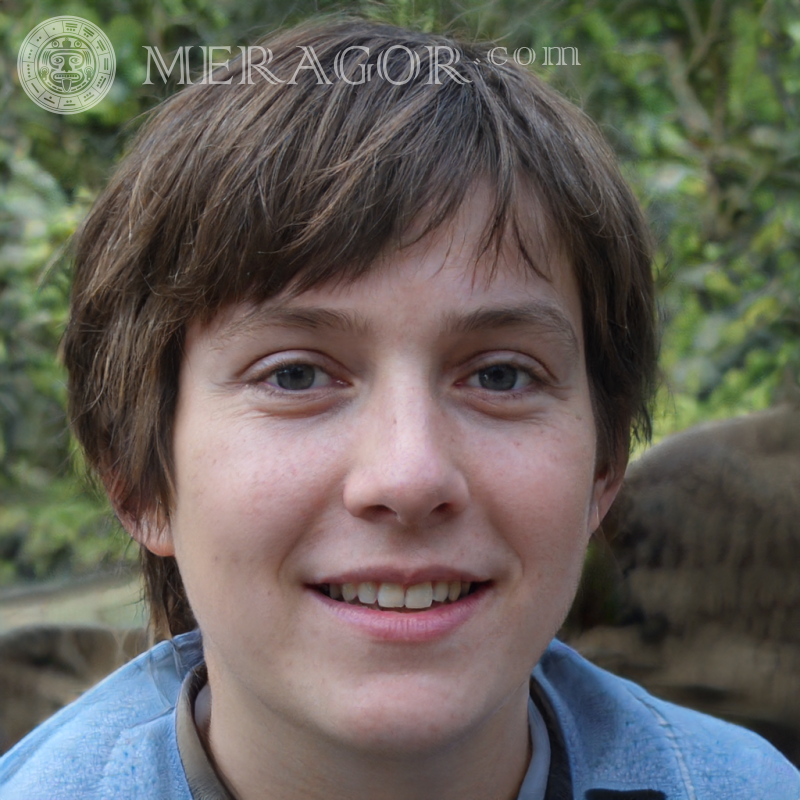 La cara de un chico ruso de 14 años Rostros de chicos Europeos Rusos Caras, retratos